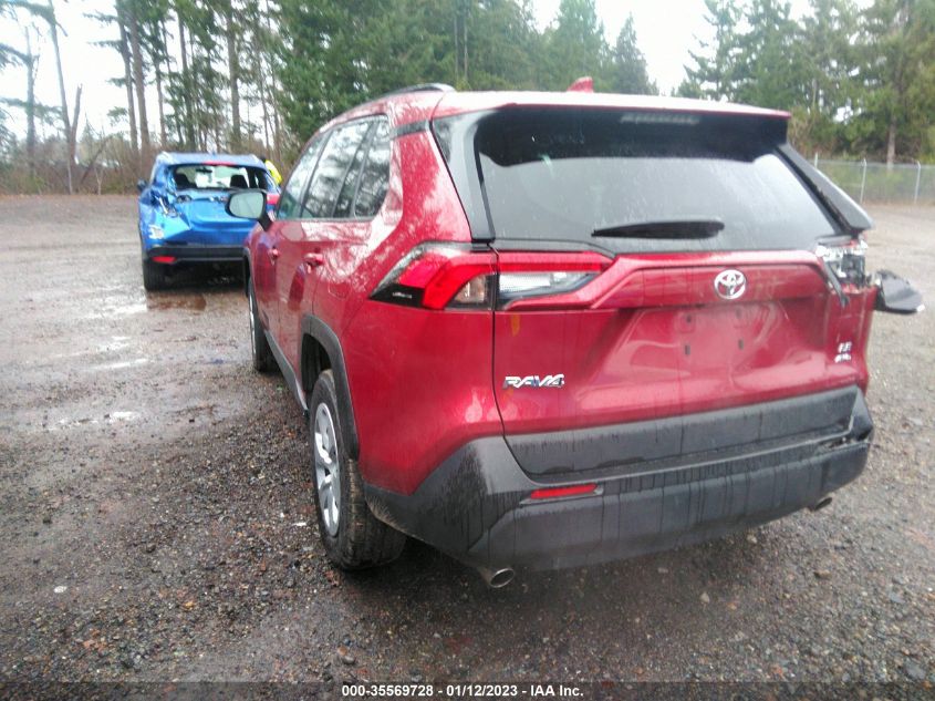 2021 TOYOTA RAV4 LE VIN: 2T3F1RFV3MW194426