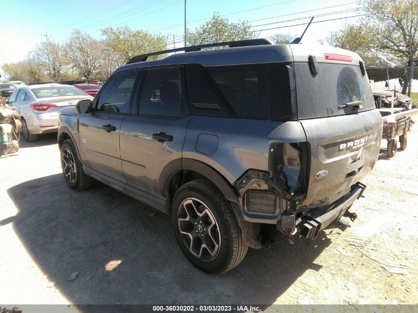 2022 FORD BRONCO SPORT BIG BEND VIN: 3FMCR9B65NRD43219