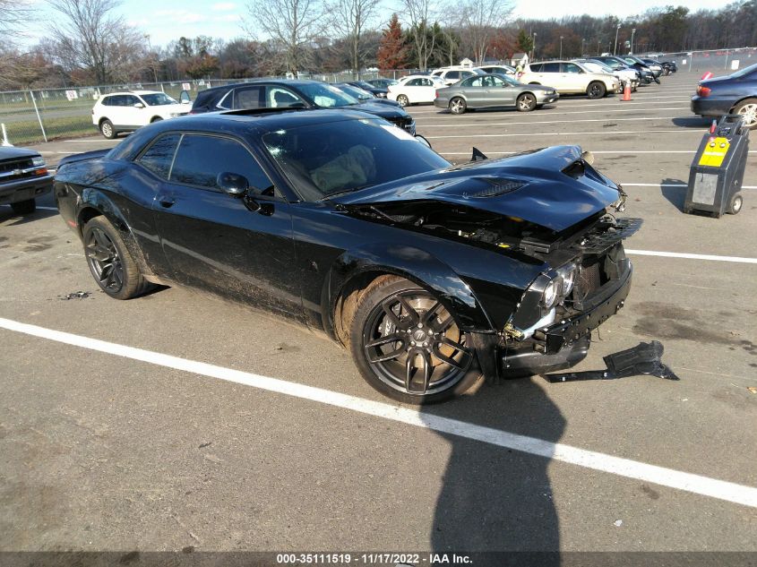 2022 DODGE CHALLENGER R/T SCAT PACK WIDEBODY VIN: 2C3CDZFJ4NH168219