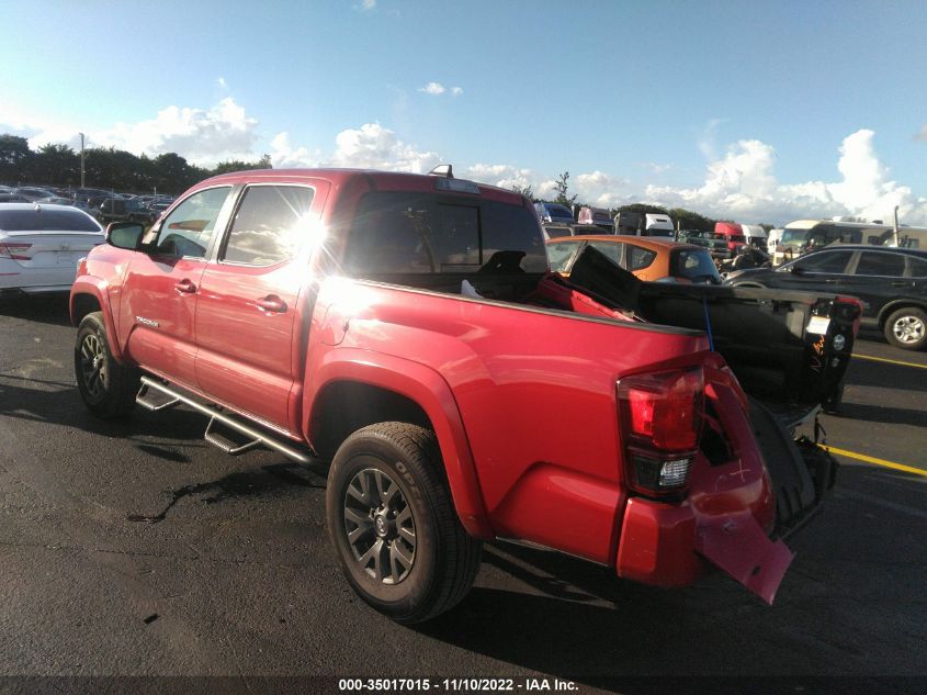 2022 TOYOTA TACOMA 2WD SR5/TRD SPORT VIN: 3TMAZ5CN8NM172716