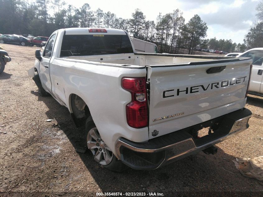 2022 CHEVROLET SILVERADO 1500 LTD WORK TRUCK VIN: 3GCNWAEK3NG215718