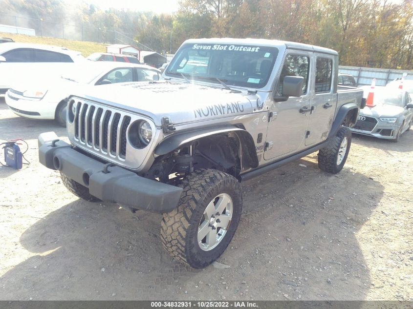 2020 JEEP GLADIATOR OVERLAND VIN: 1C6HJTFG2LL141457