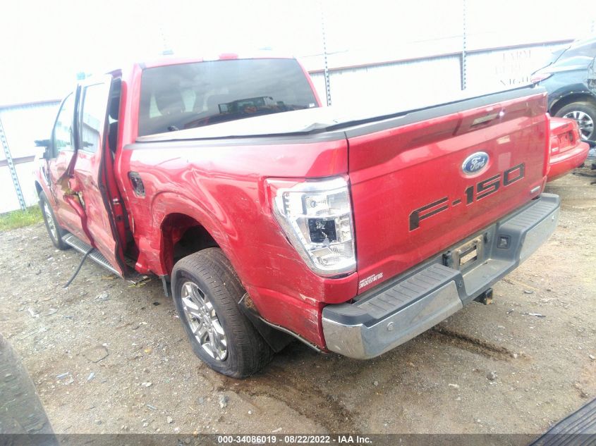 2021 FORD F-150 XL/XLT/LARIAT VIN: 1FTEW1C89MKE33354