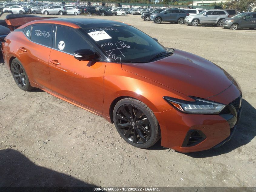 2021 NISSAN MAXIMA SR VIN: 1N4AA6EV1MC508710