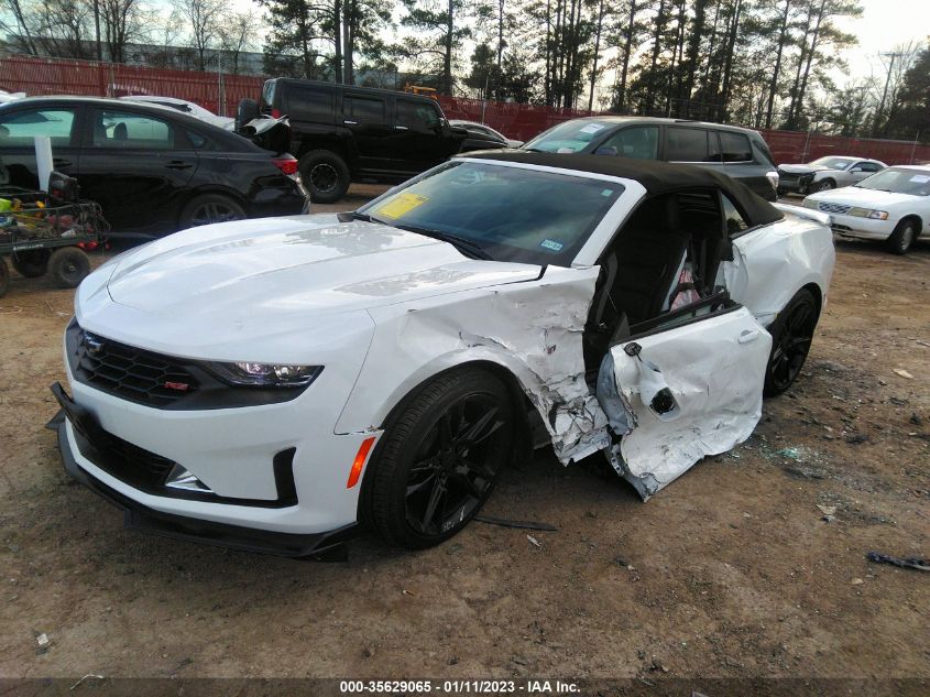 2022 CHEVROLET CAMARO 3LT VIN: 1G1FD3DS9N0108712