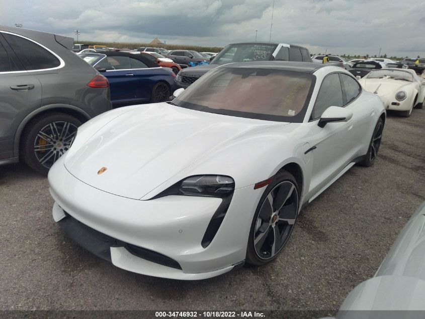 2021 PORSCHE TAYCAN TURBO VIN: WP0AC2Y15MSA63712