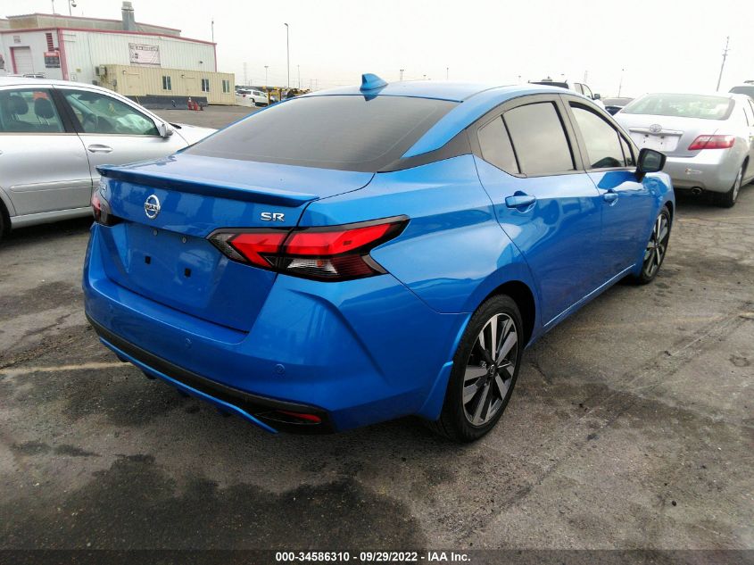 2021 NISSAN VERSA SR VIN: 3N1CN8FV4ML814261