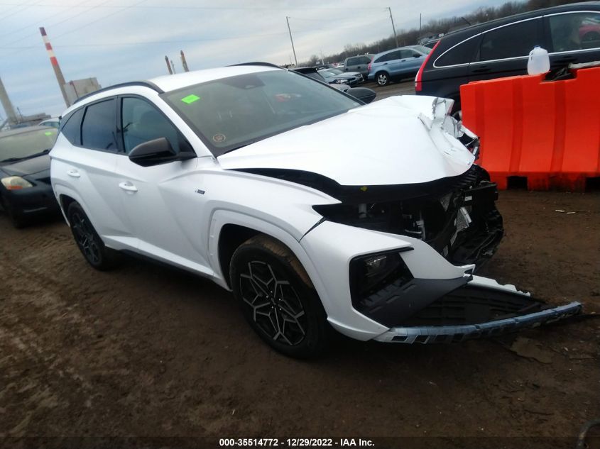 2022 HYUNDAI TUCSON N LINE VIN: KM8JFCAEXNU162826