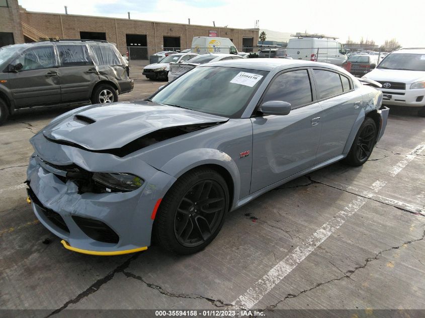 2022 DODGE CHARGER SCAT PACK WIDEBODY VIN: 2C3CDXGJ4NH204204