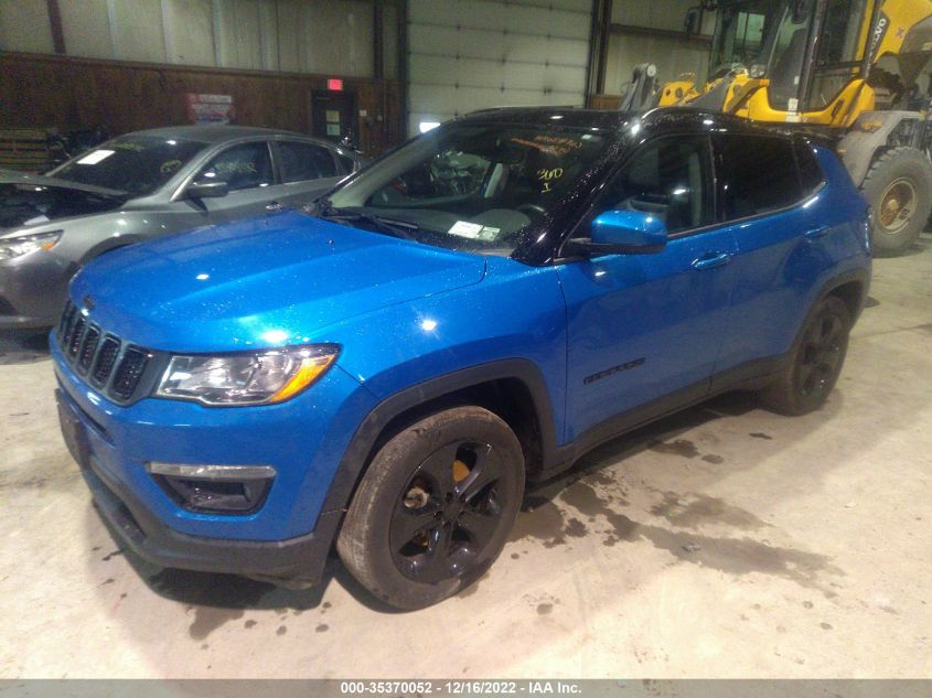 2021 JEEP COMPASS ALTITUDE VIN: 3C4NJDBB2MT530844