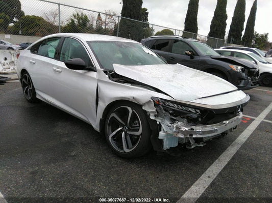 2022 HONDA ACCORD SEDAN SPORT VIN: 1HGCV1F38NA001695