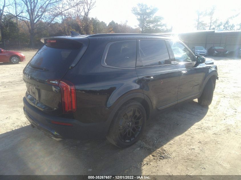 2022 KIA TELLURIDE SX VIN: 5XYP5DHC8NG228755