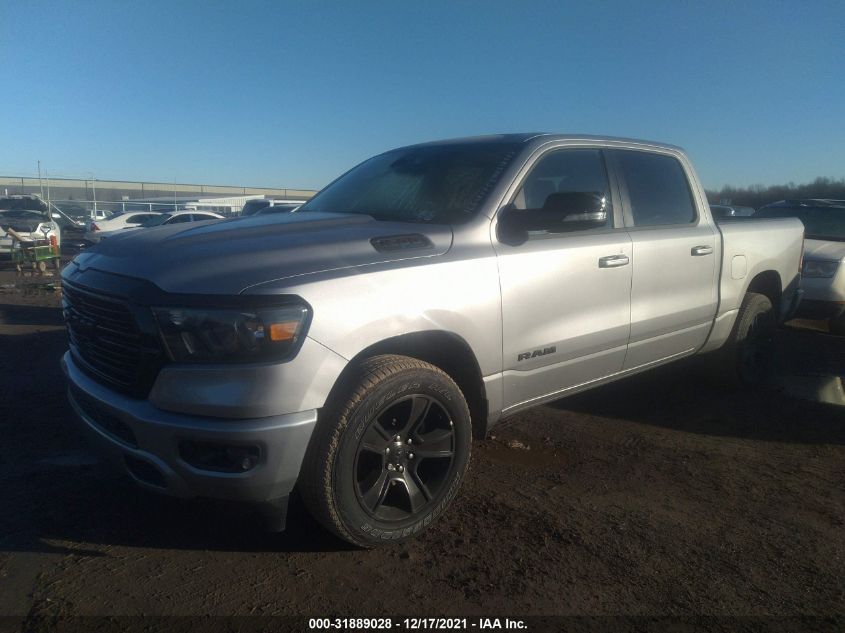 2021 RAM 1500 BIG HORN VIN: 1C6SRFFT9MN512553