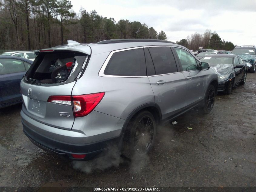 2021 HONDA PILOT SPECIAL EDITION VIN: 5FNYF6H22MB008375