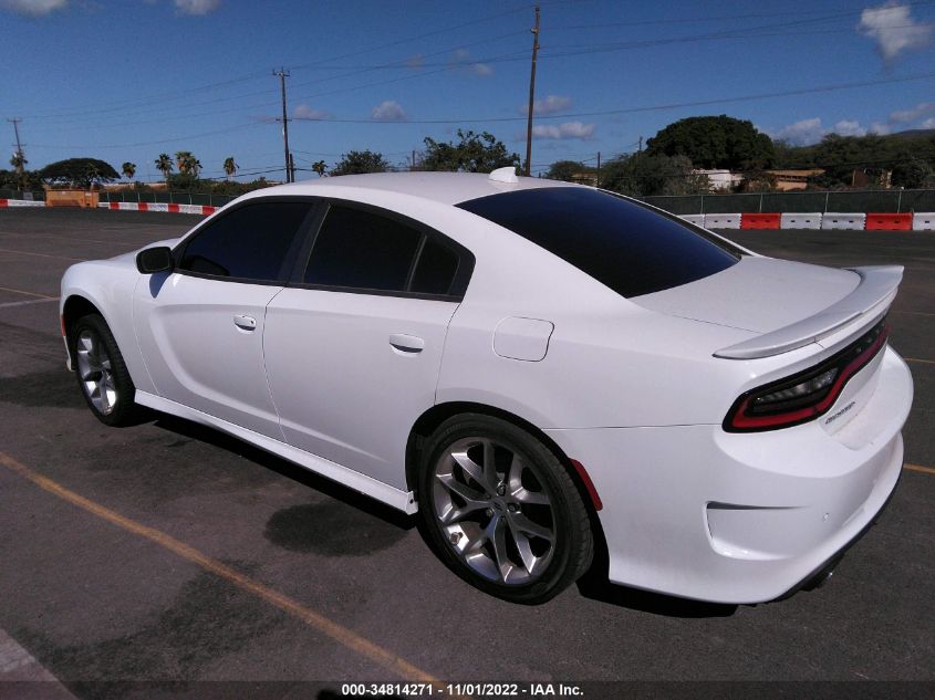 2021 DODGE CHARGER GT VIN: 2C3CDXHG8MH659381