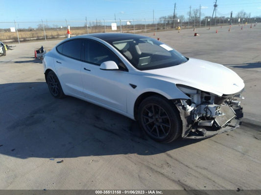 2022 TESLA MODEL 3 LONG RANGE VIN: 5YJ3E1EB0NF124177
