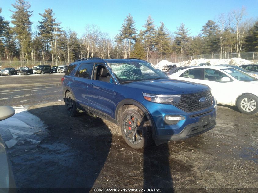 2020 FORD EXPLORER ST VIN: 1FM5K8GC4LGB37545