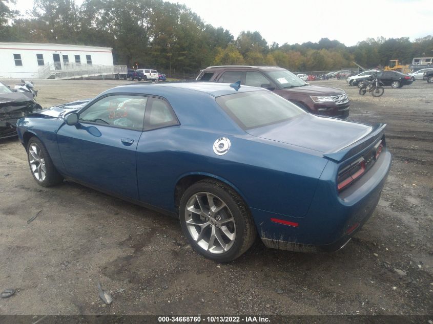 2021 DODGE CHALLENGER SXT VIN: 2C3CDZAGXMH596242