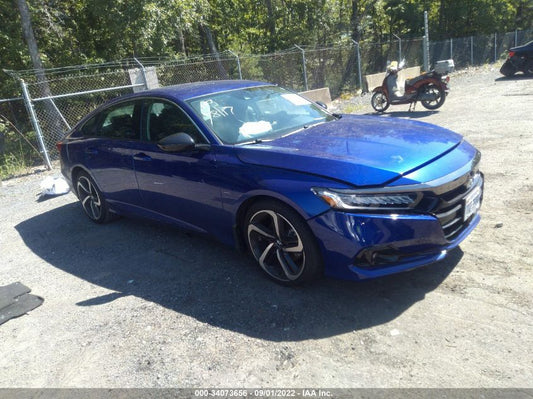 2022 HONDA ACCORD SEDAN SPORT SE VIN: 1HGCV1F40NA035333