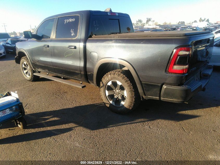 2020 RAM 1500 REBEL VIN: 1C6SRFLT8LN162531