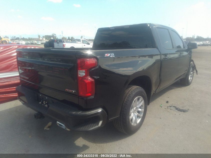 2021 CHEVROLET SILVERADO 1500 RST VIN: 3GCUYEET8MG117403