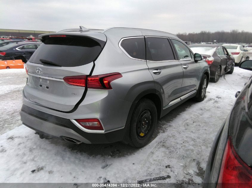 2020 HYUNDAI SANTA FE SEL VIN: 5NMS3CAD4LH272378