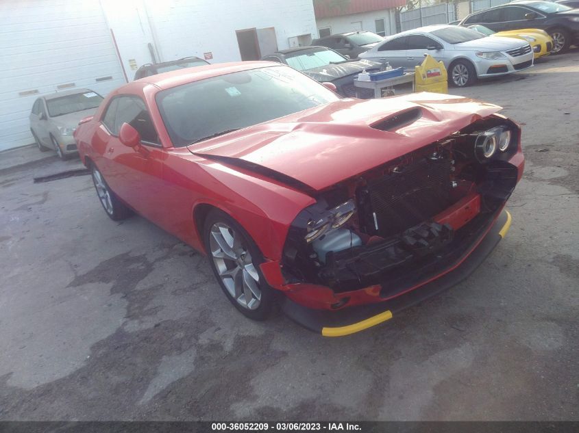 2022 DODGE CHALLENGER GT VIN: 2C3CDZJG2NH254401