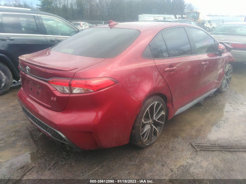 2022 TOYOTA COROLLA SE/SE NIGHTSHADE/APEX SE VIN: JTDS4MCE9NJ085868