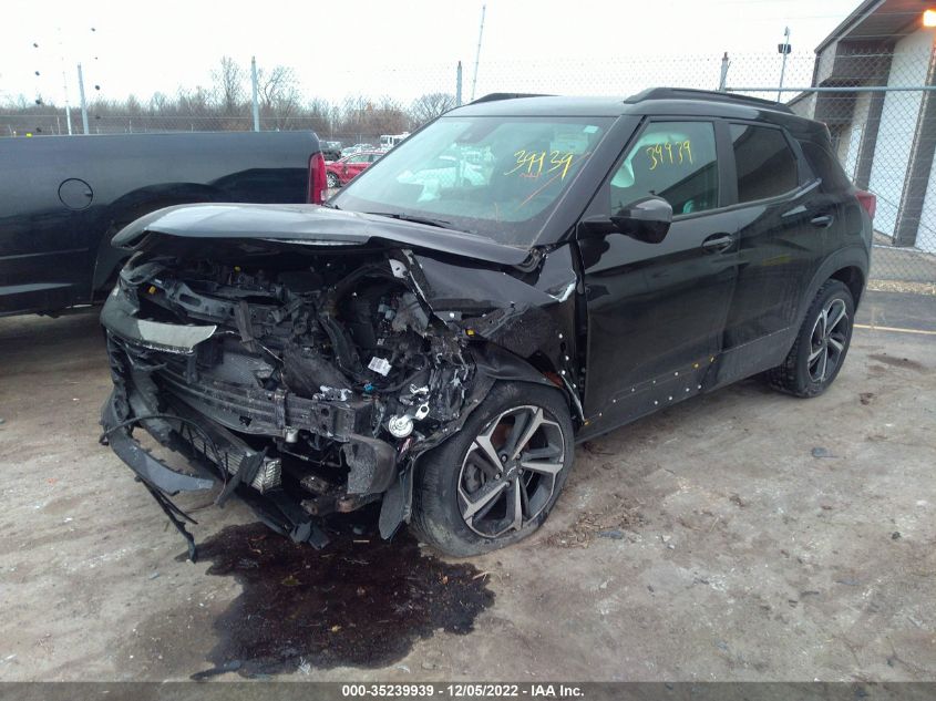 2021 CHEVROLET TRAILBLAZER RS VIN: KL79MUSL8MB025794