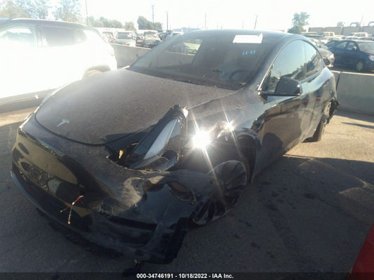 2022 TESLA MODEL Y PERFORMANCE VIN: 7SAYGDEF0NF556243