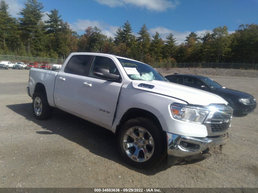 2022 RAM 1500 BIG HORN VIN: 1C6RRFFG0NN365705