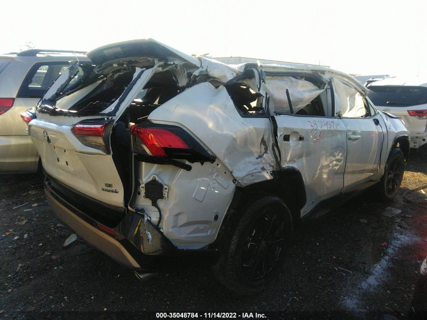 2022 TOYOTA RAV4 HYBRID SE VIN: 2T3T6RFV4NW034982