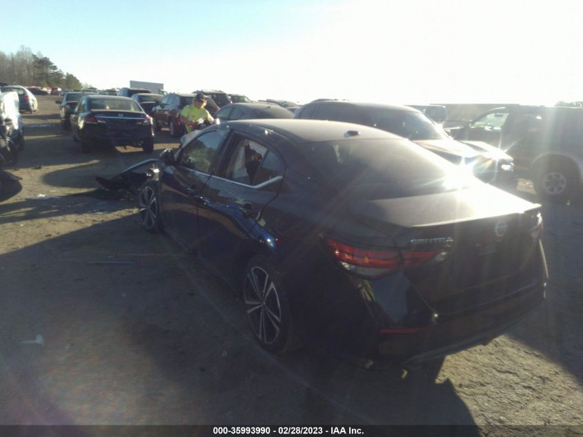2022 NISSAN SENTRA SR VIN: 3N1AB8DVXNY304584