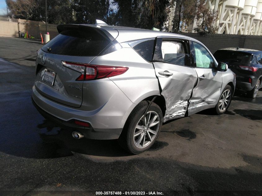 2021 ACURA RDX W/TECHNOLOGY PACKAGE VIN: 5J8TC2H51ML046250