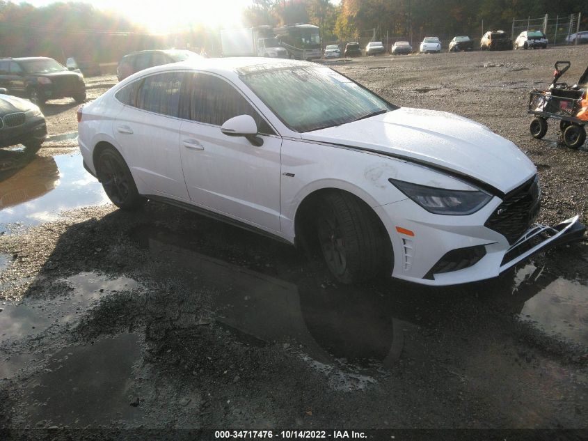 2022 HYUNDAI SONATA N LINE NIGHT EDITION VIN: 5NPEK4JC4NH144483