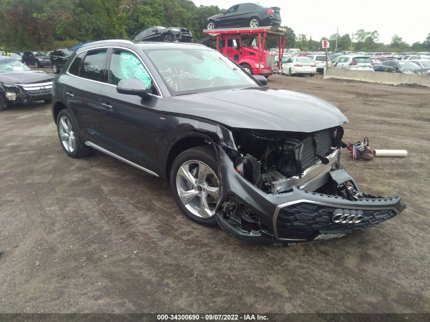 2022 AUDI Q5 S LINE PREMIUM PLUS VIN: WA1EAAFY6N2139660