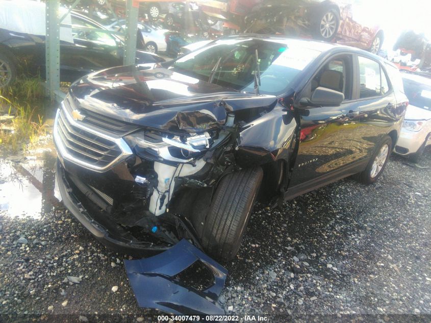 2021 CHEVROLET EQUINOX LS VIN: 3GNAXHEV6MS115730