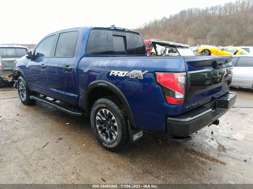 2022 NISSAN TITAN PRO-4X VIN: 1N6AA1ED9NN103346