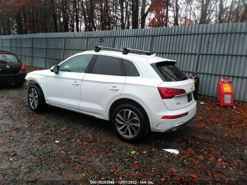 2022 AUDI Q5 S LINE PREMIUM PLUS VIN: WA1EAAFY1N2020088
