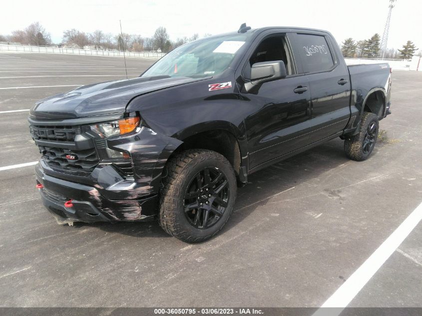 2022 CHEVROLET SILVERADO 1500 CUSTOM TRAIL BOSS VIN: 3GCPDCEK5NG533141