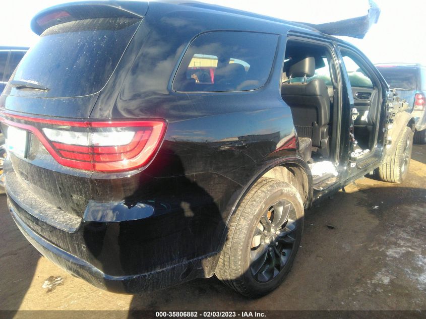 2022 DODGE DURANGO GT PLUS VIN: 1C4RDJDG1NC161004
