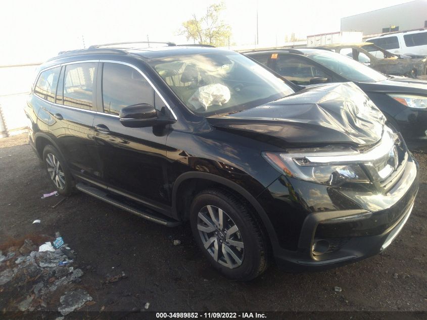 2021 HONDA PILOT EX-L VIN: 5FNYF6H52MB032945