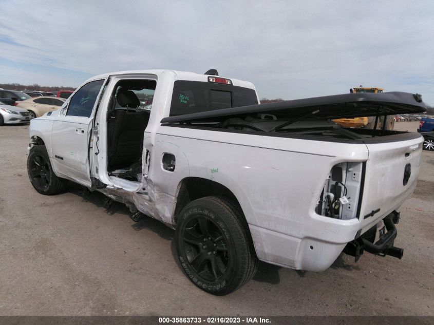 2022 RAM 1500 LONE STAR VIN: 1C6RREFGXNN408232