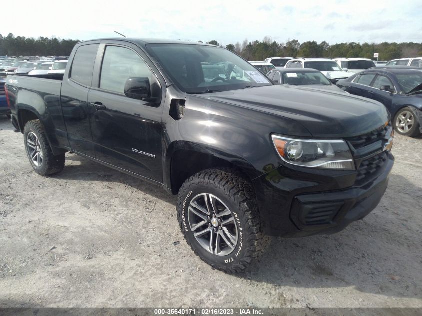 2021 CHEVROLET COLORADO 4WD WORK TRUCK VIN: 1GCHTBEN8M1181665
