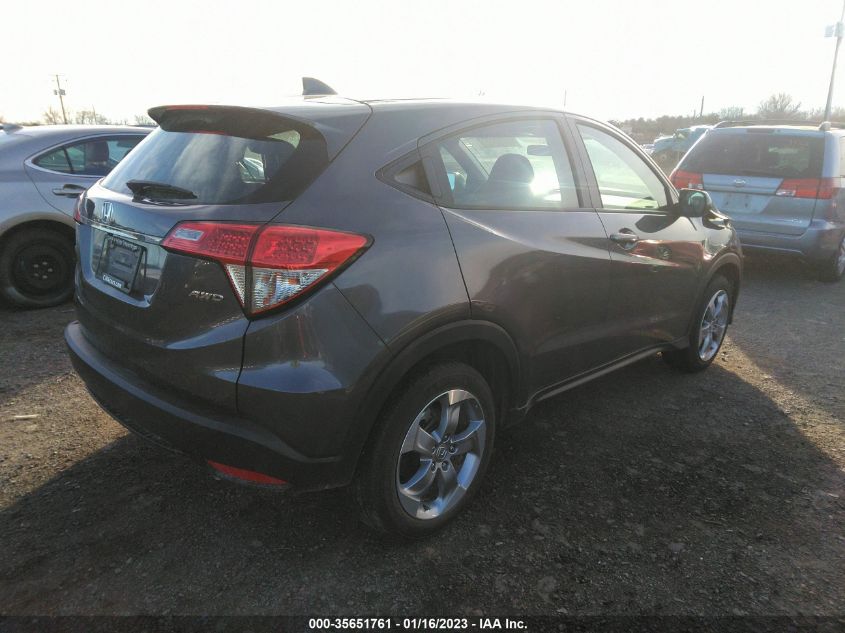 2022 HONDA HR-V LX VIN: 3CZRU6H33NM739357