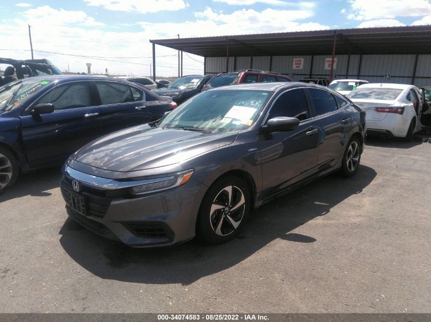 2021 HONDA INSIGHT EX VIN: 19XZE4F5XME007957