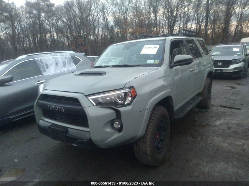 2021 TOYOTA 4RUNNER TRD PRO VIN: JTELU5JR8M5850913