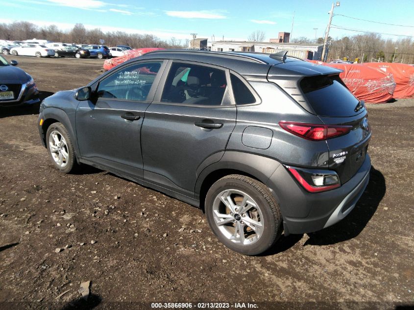2022 HYUNDAI KONA SEL VIN: KM8K6CAB7NU826347