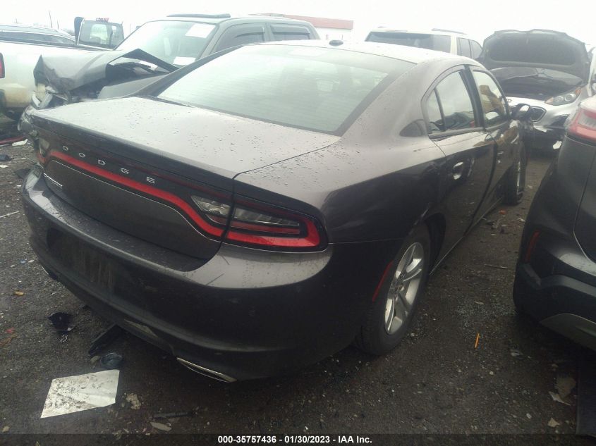 2022 DODGE CHARGER SXT VIN: 2C3CDXBG6NH145247