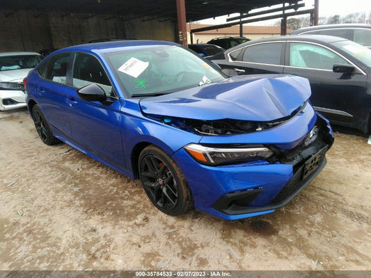 2022 HONDA CIVIC SEDAN SPORT VIN: 2HGFE2F57NH605082